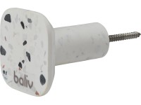 Baliv Retro Futures akasztó polirezin Terrazzo