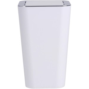 Wenko Candy White lengőfedeles szemetes, 6 l, króm részletekkel.