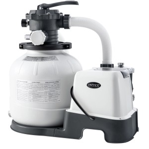 Intex Krystal Clear homokszűrős vízforgató sósvizes rendszerrel ECO-15220-2