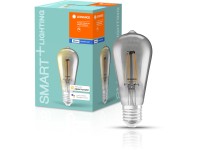 Ledvance Smart+ Bluetooth LED-lámpa Edison forma filament füst E27/5,5 W