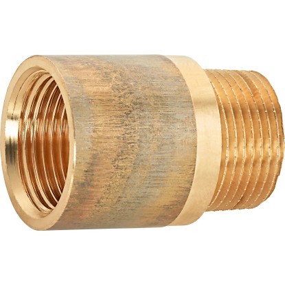 Csaphosszabbító 18,6 mm (Rp 1/2) x 21 mm (R 1/2) vörösöntvény 20 mm 10 db