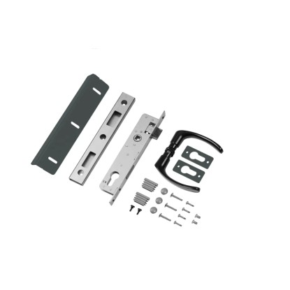 Kiskapu tartozék szett horganyzott RAL 7024 antracit