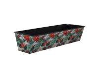 A.H.G. Flora virágláda arany tükröződésekkel szögletes 51 x 18 x 10,5cm Tropical A.H.G. Flora virágláda arany tükröződésekkel szögletes 51 x 18 x 10,5cm Tropical