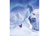 Komar nemszőtt fotótapéta Disney Frozen Ice Castle fehér-kék