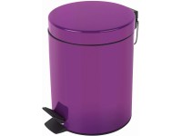 Spirella Sydney pedálos szemetes lila 3 l Spirella Sydney pedálos szemetes lila 3 l