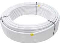 Többrétegű kompozit cső műanyag alumínium 10 m tekercs 20 mm átmérő x 2 mm Többrétegű kompozit cső műanyag alumínium 10 m tekercs 20 mm átmérő x 2 mm