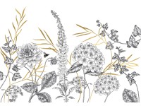 Komar nemszőtt fotótapéta Bumble Bee 400 cm x 280 cm