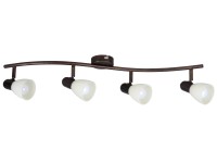 Rábalux Soma spotlámpa 4-es 70 cm antik barna - krém