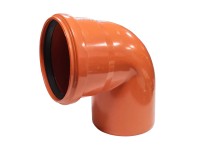 Csatorna könyök idom 125/87 KGB