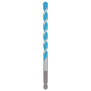 Bosch Expert Hex-9 Multi Construction fúró, Ø 8 mm, kék/ezüst, univerzális fúráshoz.