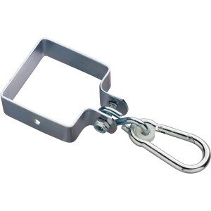 SwingKing hinta kampó karabinerrel 9x9 cm-es gerendához, horganyzott.