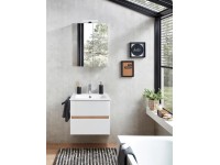 Pelipal 329 Mila fürdőszobabútor szett mosdóval alsó szek. és tükrös szek. fehér Pelipal 329 Mila fürdőszobabútor szett mosdóval alsó szek. és tükrös szek. fehér