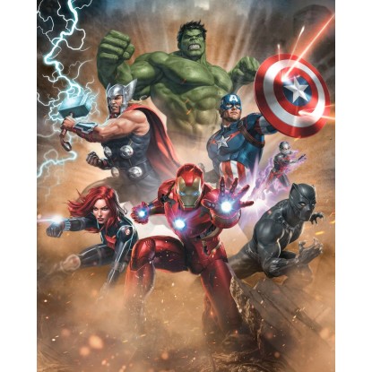 Komar vlies fotótapéta Avengers Superpower 200 cm x 250 cm