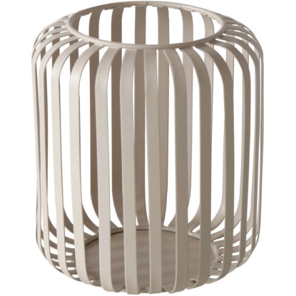 Boltze Viki mécsestartó 15 cm x 13 cm bézs