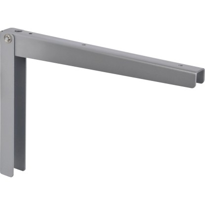 Lehajtható konzol alumíniumszürke 28 cm x 20 cm