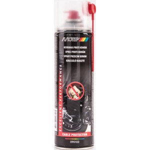 Nyestriasztó spray autóhoz, védi a kábeleket a nyestek rágásától.