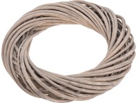 Dekorkoszorú fonott 35 cm natúr