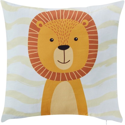 Safari Adventure párna oroszlán mintás 45 cm x 45 cm