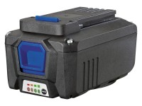 LUX márkás csereakkumulátor a LUX lítium-ionos akkumulátoros fűnyírójához, 36 V