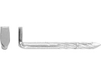 Acél kampó horonnyal 4 x 40 mm 10 db Acél kampó horonnyal 4 x 40 mm 10 db