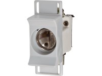 LUX D02/E18 biztosítékaljzat 1 pólusú 63 A fedéllel LUX D02/E18 biztosítékaljzat 1 pólusú 63 A fedéllel