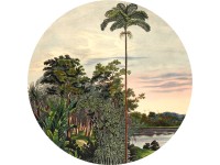 Komar nemszőtt fotótapéta Dot Vintage Landscape öntapadó átmérő 125 cm