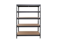 AR Shelving Rivet polcállvány 180x120x60 cm 5 polc antracit FSC® AR Shelving Rivet polcállvány 180x120x60 cm 5 polc antracit FSC®