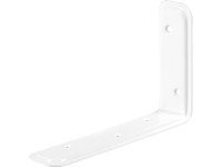 Támasztó-sarokösszekötő fehér porszórt 80 mm x 120 mm x 40 mm Támasztó-sarokösszekötő fehér porszórt 80 mm x 120 mm x 40 mm