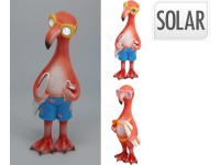 Szolár flamingó dekor 2 féle 35 cm