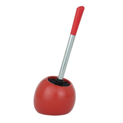 Wenko Polaris WC kefe 34,5 cm x 15 cm x 14,5 cm piros