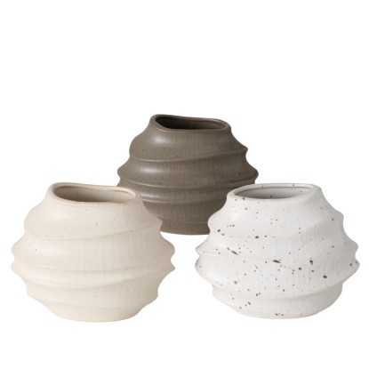 Boltze Home Nylan váza 12 cm x 8 cm x 16 cm választható színben