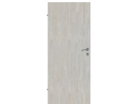 Lemezelt beltéri ajtólap Zaria teli szürke Tölgy 75 cm x 210 cm balos