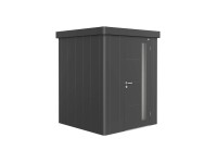 Biohort Neo szerszámos ház standard ajtó 1A sötétszürke-metál 180 x 180 cm