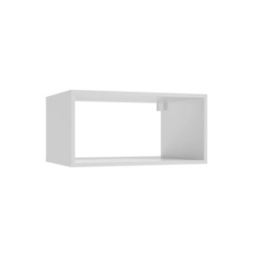 Falipolc 60 cm x 30 cm x 44 cm fehér melamin