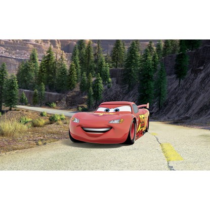 Komar nemszőtt fotótapéta Disney and Pixar Cars Every Road Has A Story többszínű