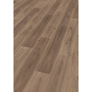 Egger Aqua Laminált EL2070 NatureSense Langley világos dió, a szobában lerakva.