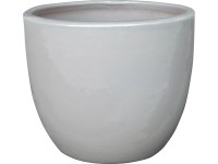 Virágcserép 36 cm x átmérő: 42,5 cm fehér