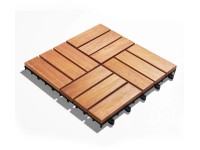 Gartenfreude összepattintható járólap akác világosbarna 10 darab