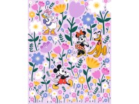 Komar nemszőtt fotótapéta Disney Mickey és Minnie Mouse Botanical Spring színes