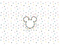 Komar vlies fotótapéta Mickey Heads-Up 400 cm x 280 cm Komar vlies fotótapéta Mickey Heads-Up 400 cm x 280 cm