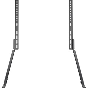 Schwaiger LED TV állvány, dönthető, 50 kg-ig, fekete, lapos képernyőkhöz.