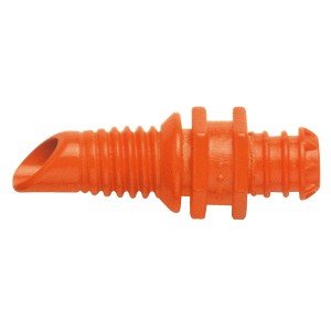 Gardena 2 l/h végcsepegtető Micro-Drip-rendszerhez, narancssárga, pontszerű öntözéshez.