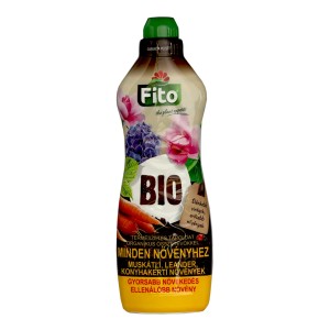 Fito Bio tápoldat minden növényhez, ideális kertbe és erkélyre.
