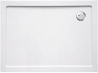 AMOR aszimmetrikus SMC zuhanytálca, fehér 100 cm x 80 cm x 3,5 cm