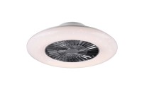 REALITY Visby LED mennyezeti lámpa beépített ventilátorral távkapcsolóval