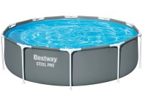 Bestway Steel Pro állványos medence szürke Ø 305 cm x 76 cm