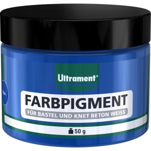 Ultrament Kék színpigment, 50g-os tégely barkács- és gyurma betonhoz.