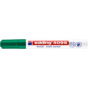 Zöld Edding kréta marker, ideális filctollakhoz.