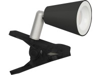 LED-es csíptetős lámpa fekete by jedi