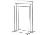 Wenko Lioni törölköző- és ruhaállvány 50 cm x 76 cm x 37 cm szatinált Wenko Lioni törölköző- és ruhaállvány 50 cm x 76 cm x 37 cm szatinált